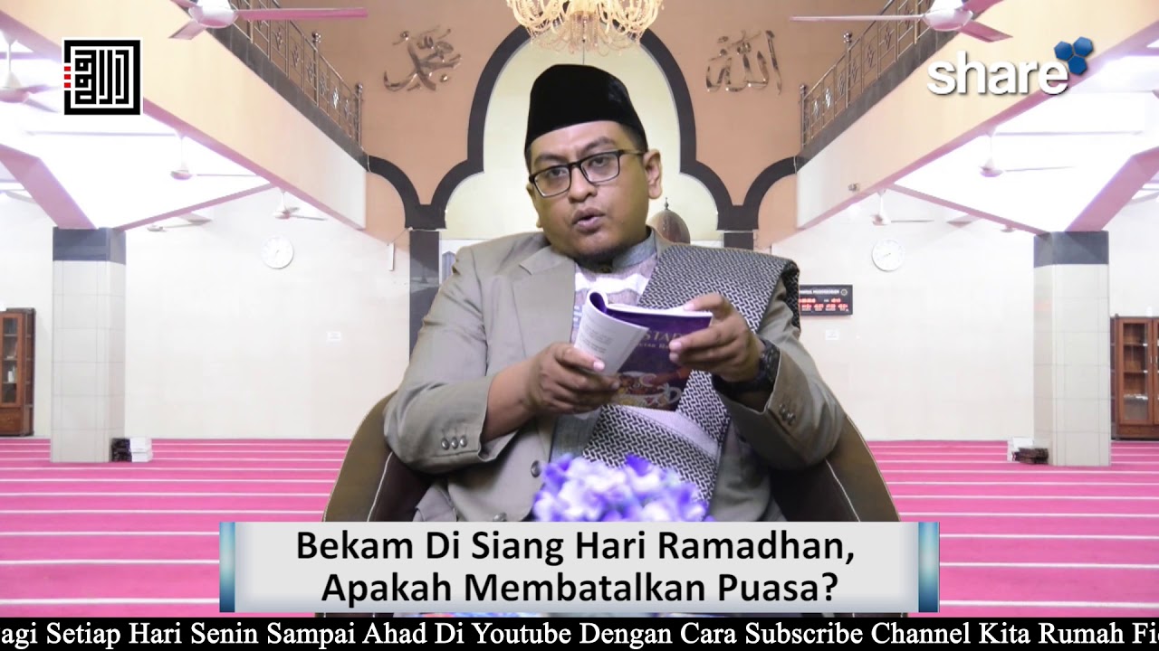Bekam Di Siang Hari Ramadhan, Apakah Membatalkan Puasa? – Ustadz Firman Arifandi, Lc., MA