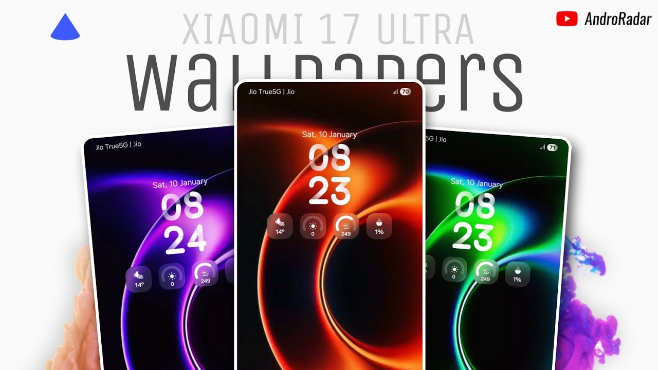 🔥 Transform Your Phone with Xiaomi 17 Ultra Live Wallpapers!