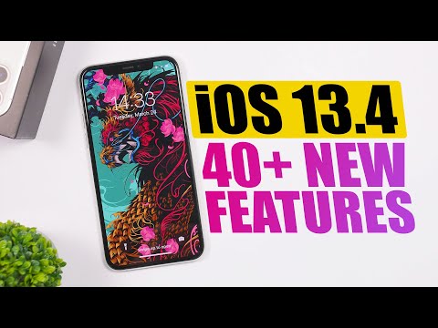iOS 13.4 출시-새로운 기능!?