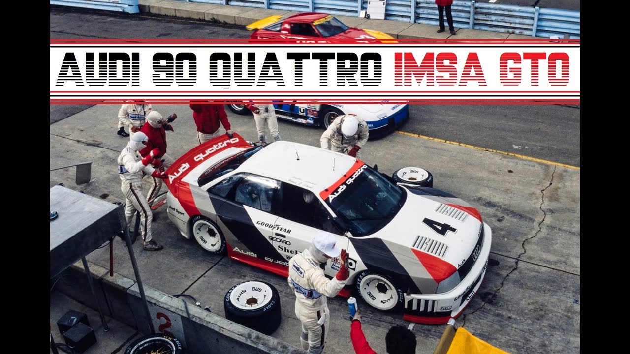 Audi 90 Quattro IMSA GTO : la voiture de course la plus extrême qui a choqué l'IMSA