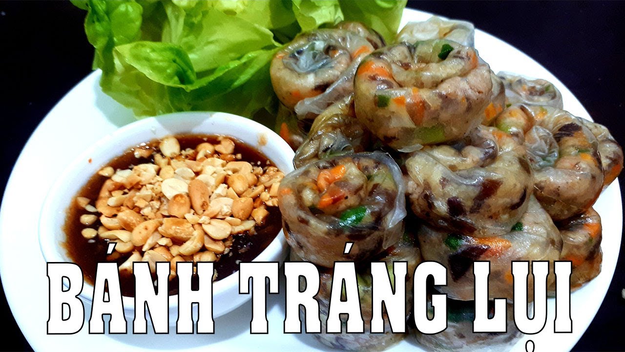 Cách làm BÁNH TRÁNG LỤI lạ miệng Món Ngon Phố Núi by Hồng Thanh Food