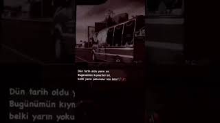 Dün Tarih Oldu Yarın Sır. Bugünümün Kıymetini Bil, Belki Yarın Yokumdur Kim Bilir?🥀🥀