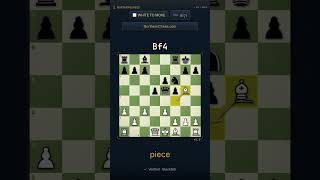 What looks good will lose - find the move #Shorts #chess
