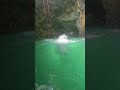 Blue hole jump