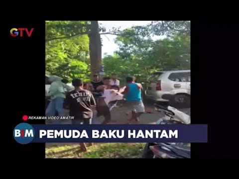 Dua Kelompok Pemuda Terlibat Baku Hantam di Pantai Liang Maluku Tengah #BuletiniNewsMalam 21/03