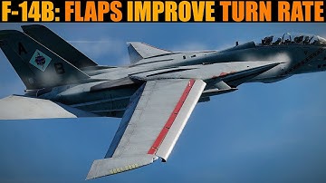 F-14B Tomcat: By How Much Can Manouveur Flaps Increase Turn Rate? | DCS WORLD