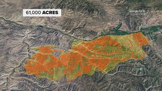 Firefighters work to keep Lee Fire away from Meeker