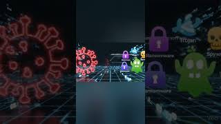 Malware vs Virus Explained in Seconds | #Malware #Virus #CyberBasics #CyberSecurity #tech #crypto