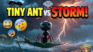 Tiny Ant vs Huge Rainstorm 🌧️🐜 | Epic Survival Story in Pixar Style | Emotional 3D Animation