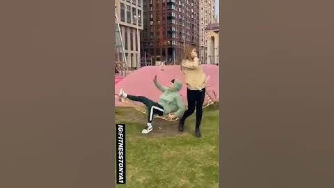 accidentally sat on the guy