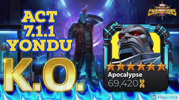 Apocalyptic Destruction! - Act 7.1.1: Yondu Boss Fight (MCOC)