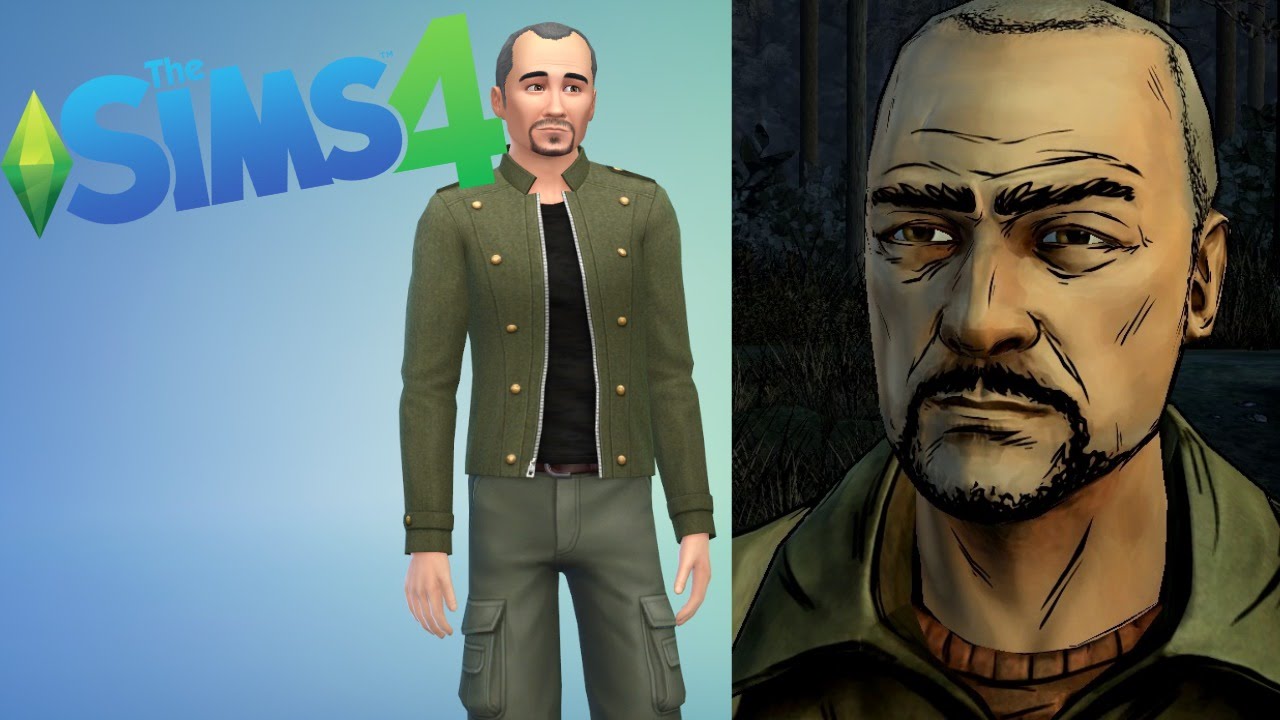 The Sims 4 Create a Sim demo Pete from TWDG YouTube