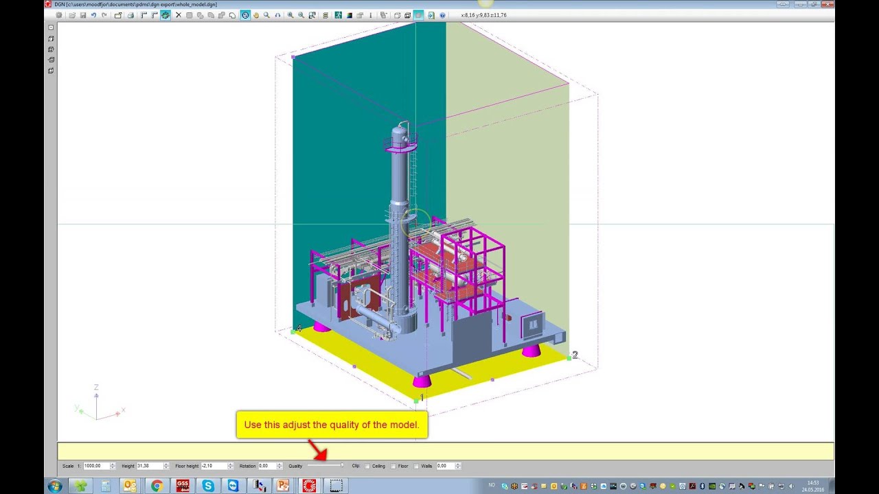 how to fully import 3d models into fwsim