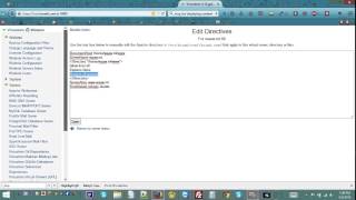 php not executing in virtual host under webmin (Linux Centos7)