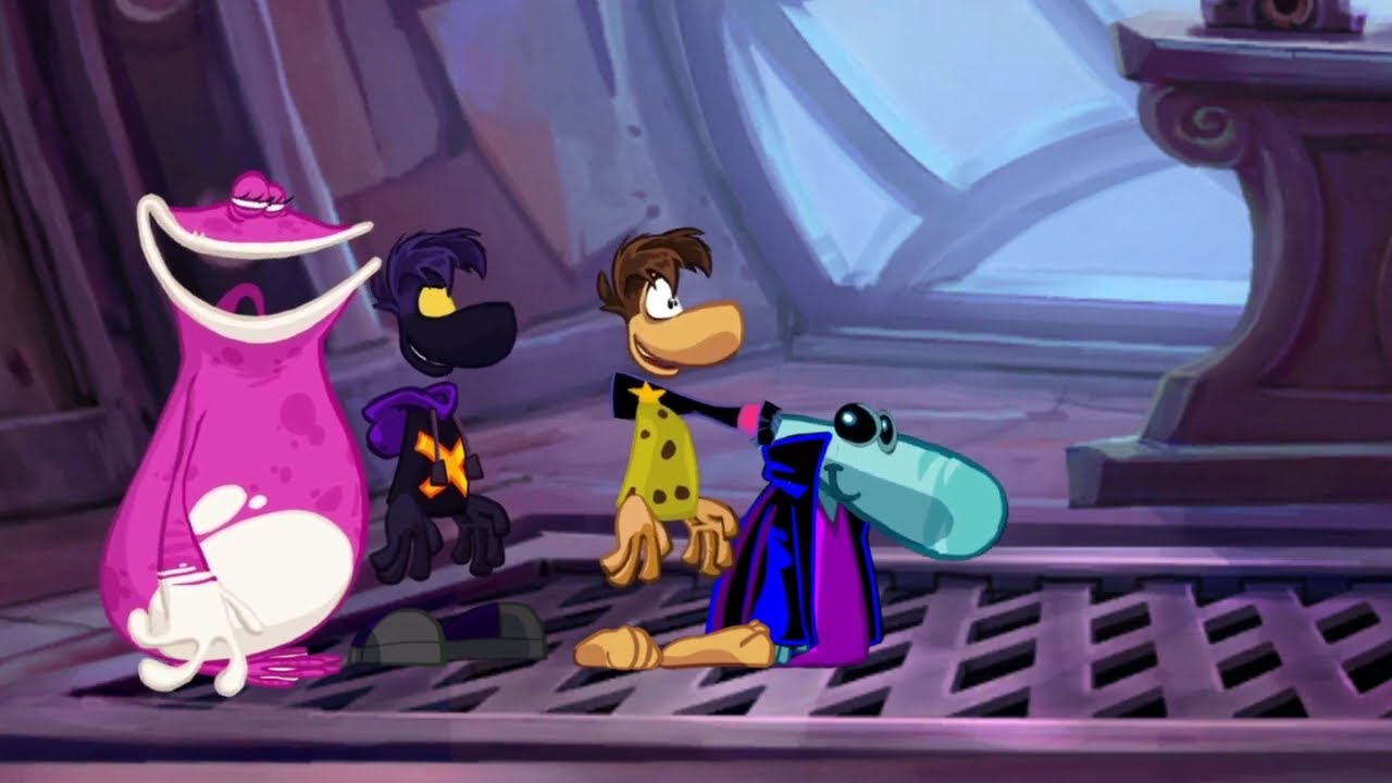 Rayman origins dance Magicien dance (4 players+mod skins)