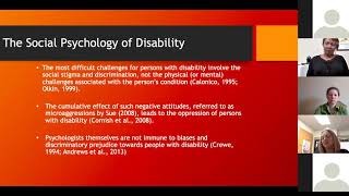 Supervising Students with Disabilities: Raising Awareness & Cultural Competence