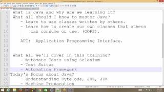 1 - 7 - What is covered as part of this training [Selenium-Java-Basic-To-Expert]