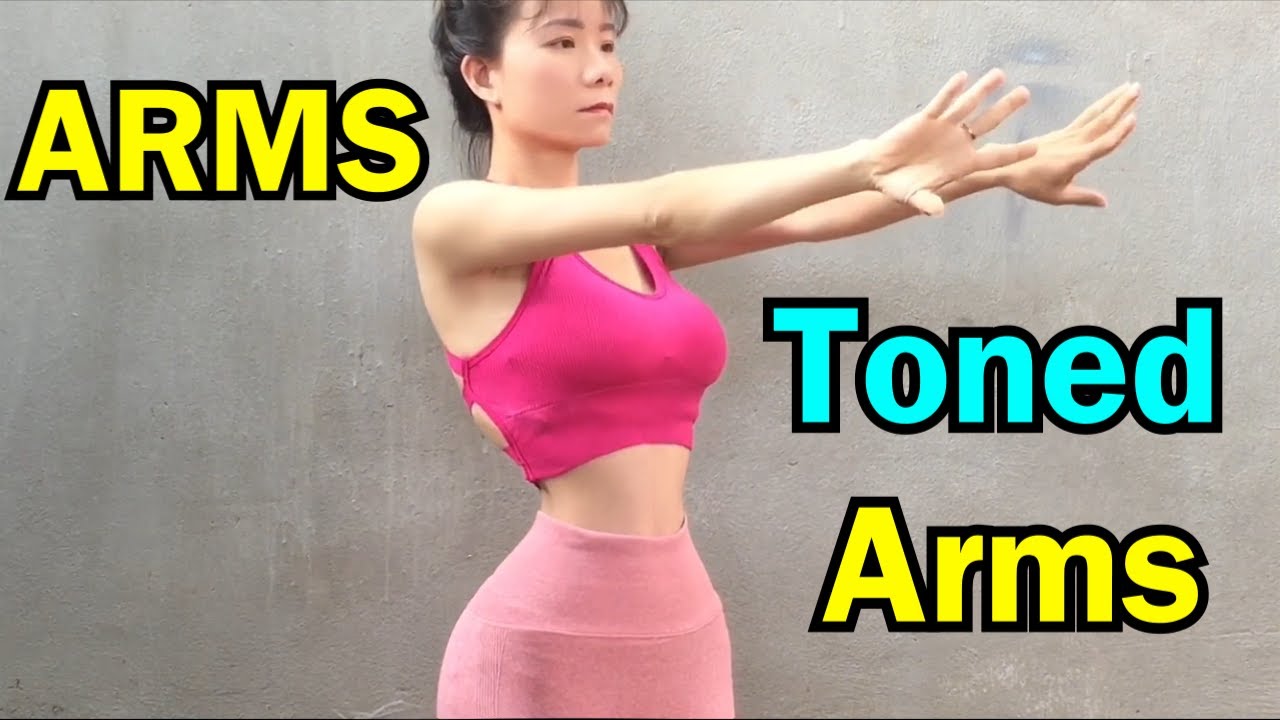 체지방 감량 TONED ARMS WORKOUT, TONED ARMS quick &intense at home, with