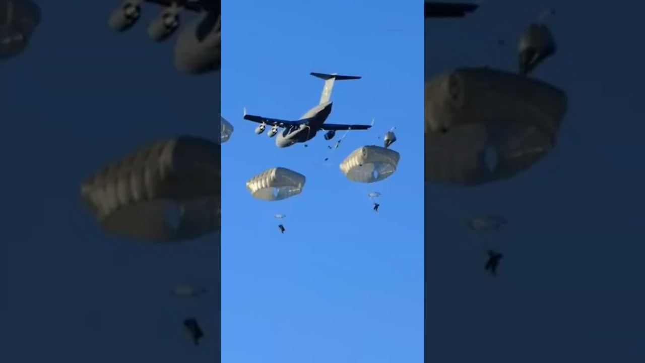 Entrenamiento de salto militar