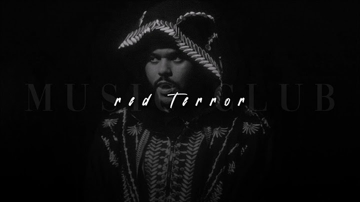 The Weeknd, Red Terror | slowed + reverb |