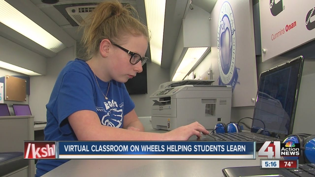 Classroom on wheels helping students learn YouTube