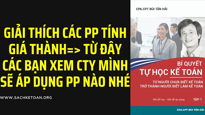 Phương pháp tính giá thành tiếng anh là gì