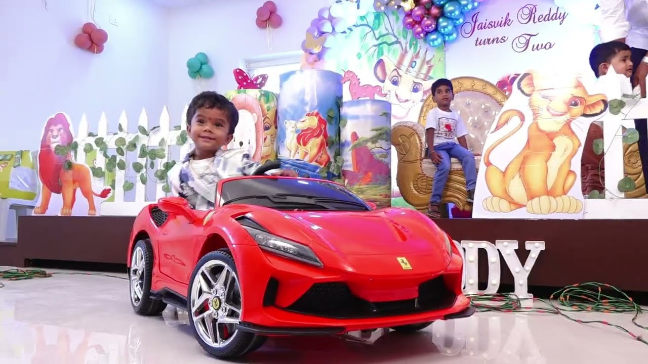 Jaisvik Reddy Beeram 2nd Birthday Birthday Teaser @Smile Baby Studio 