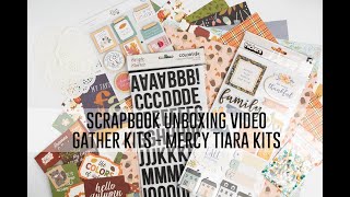 Scrapbook Unboxing Video - Gather Kits from Mercy Tiara Kit Club
Looking for a big kit that will go a long way? Look no further than! I am fortunate to be guest designing for @mercytiara Kit Club this month and am unboxing the newest kits. I will share with you the contents of the main, embellishment add on, cardstock add on, paper pack add on and the Small but Mighty kits.
Link for all your shopping needs; https://mercytiarakits.com/collections/gather
************
Places you can find me;
Instagram http://instagram.com/suzlee72
Facebook – crafty https://www.facebook.com/SuzannaScraps
YouTube http://www.youtube.com/c/SuzannaLee
*Affiliate links provided Scrapbook Unboxing Video - Gather Kits from Mercy Tiara Kit Club