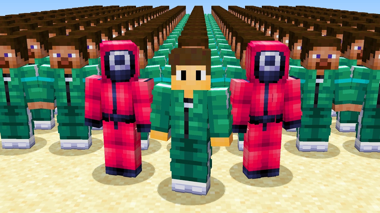 Desafios do NOVO ROUND 6 no Minecraft