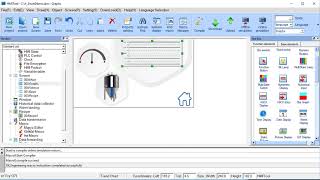 Command HMI Demo Screen Graphs Page