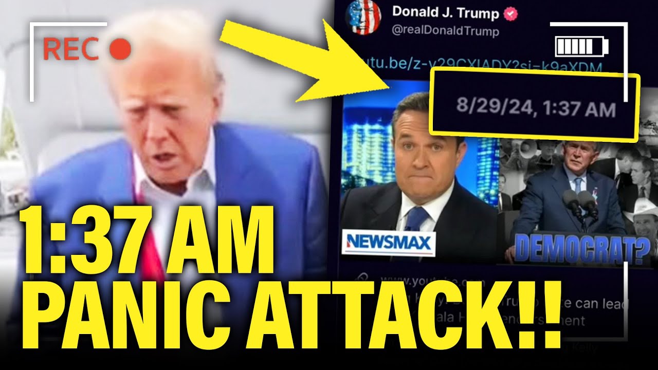 PANICKED Trump FREAKS OUT at 1:37 AM over HUGE FEAR