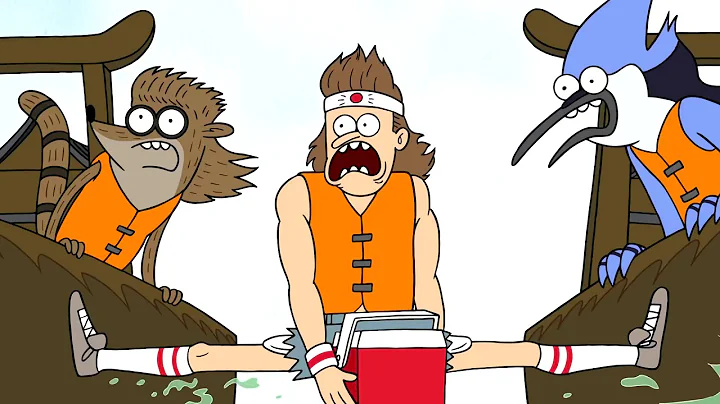 Regular Show - Mordecai And Rigby Fight Evil Jerry