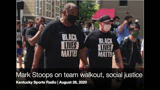 Mark Stoops on his team's walkout, social justice, and special connection to Alex Montgomery