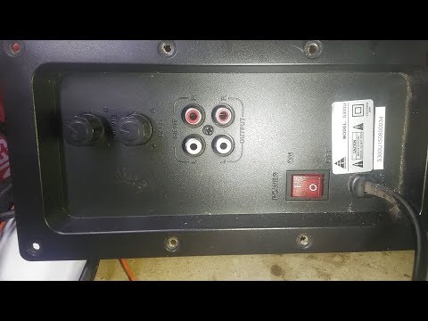 Golden field S300U 2.1 speaker repair.