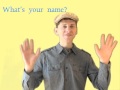 Whats your name song for kids