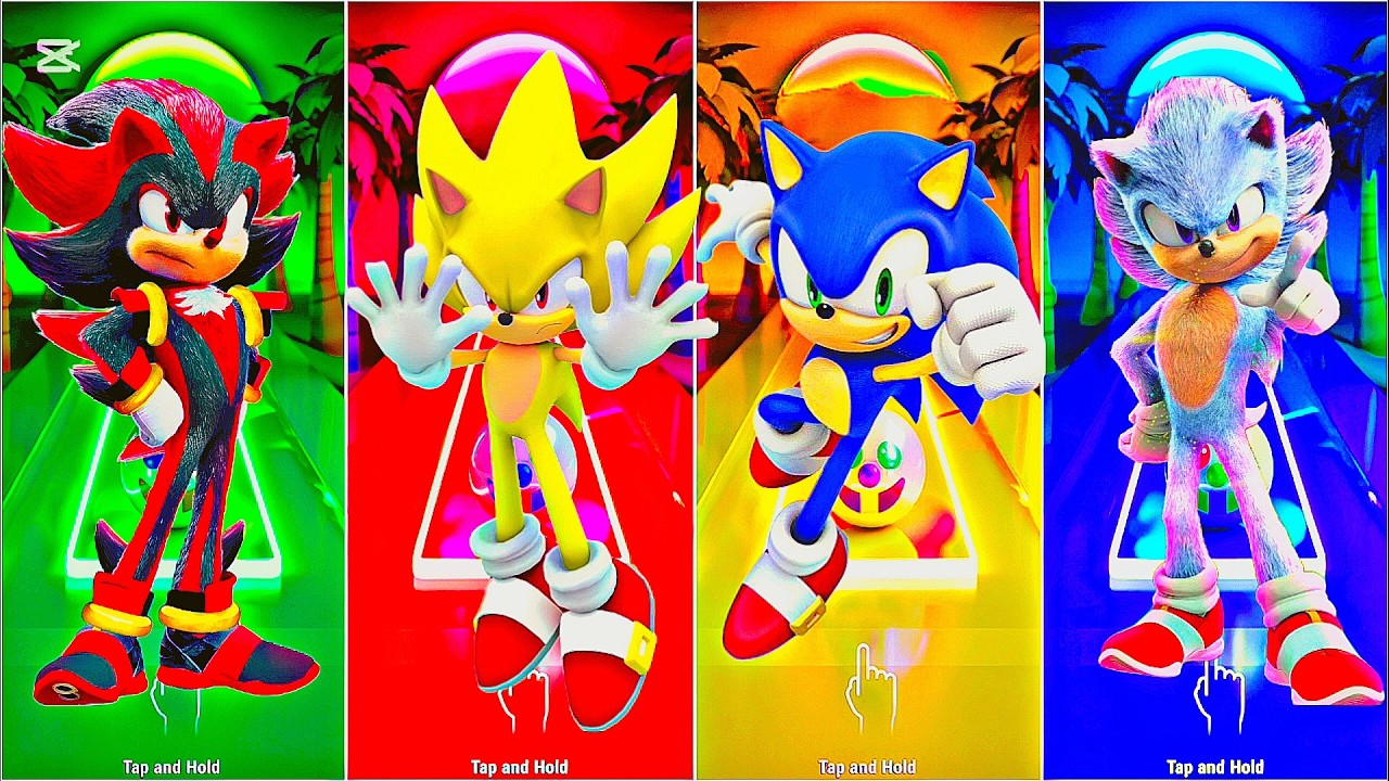 Tiles Hop Sonic Edm Rush