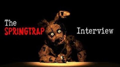 [SFM] An interview with Springtrap
