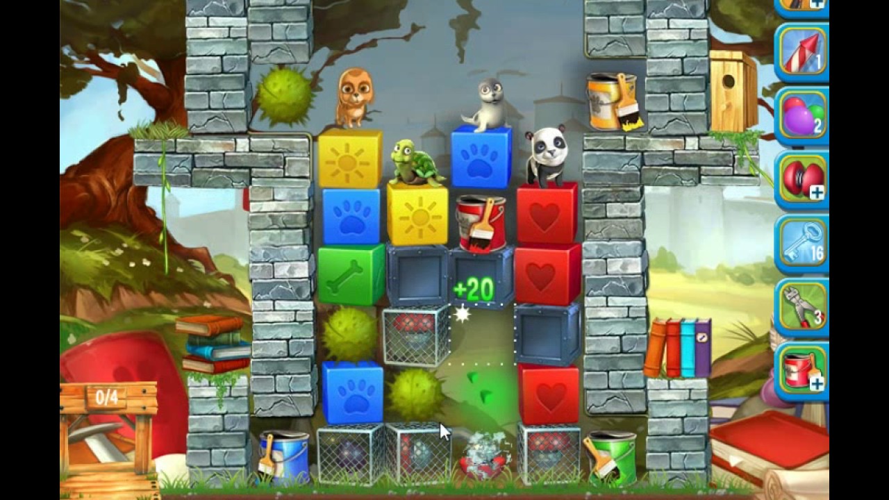 Pet Rescue Saga level 1707 no boosters 😈 ►TOBIAS DEAMON◄