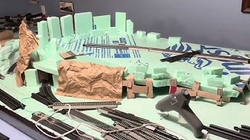 Episode 3: HO Scale Model Railroad Coal Mine Construction and Layout Update