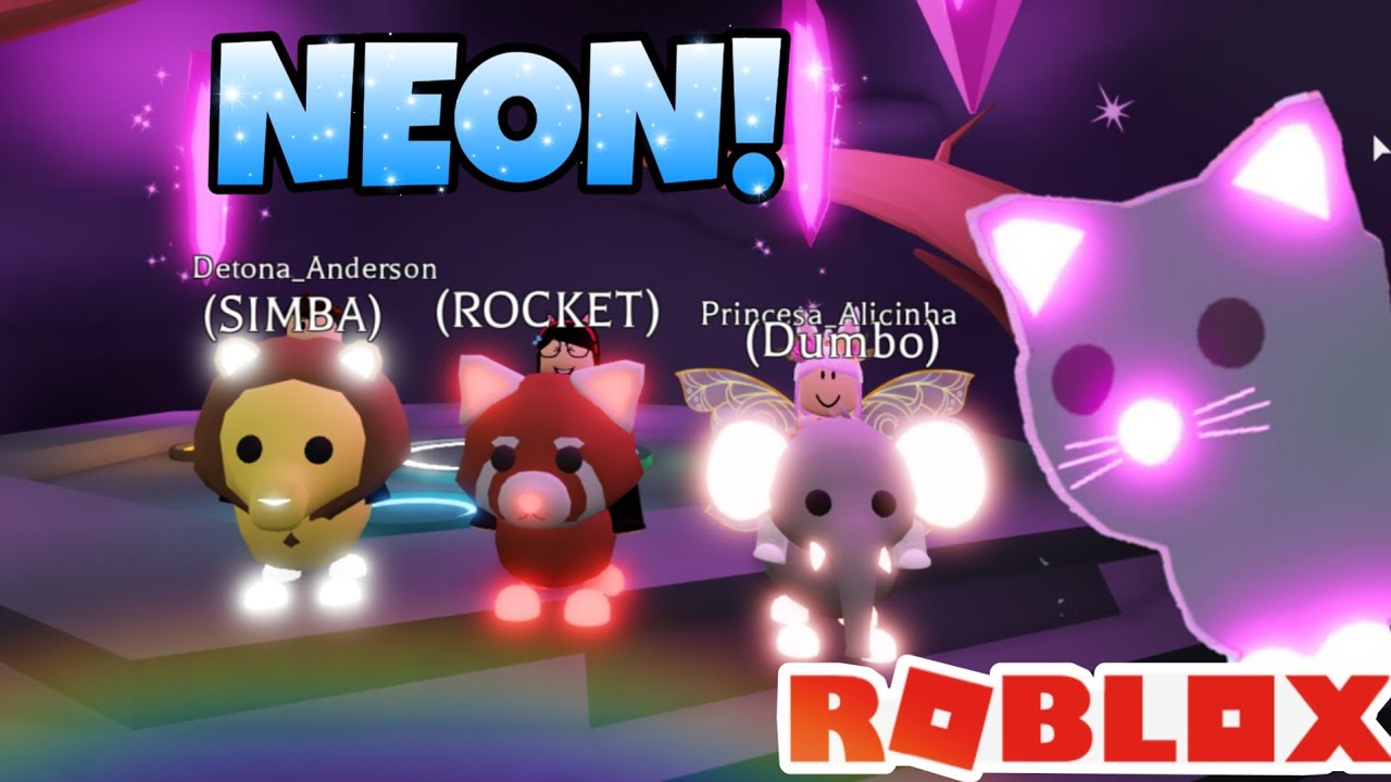 Roblox Adoptme Episodio14 Transformando Pet Neon Adopt Me C38