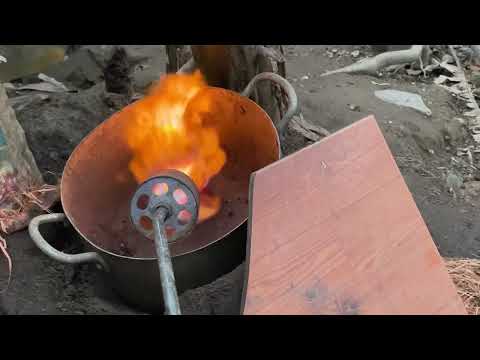 Video Thiêu cháy phi kim để rã bạc, làm bạch kim và vàng... - youtube