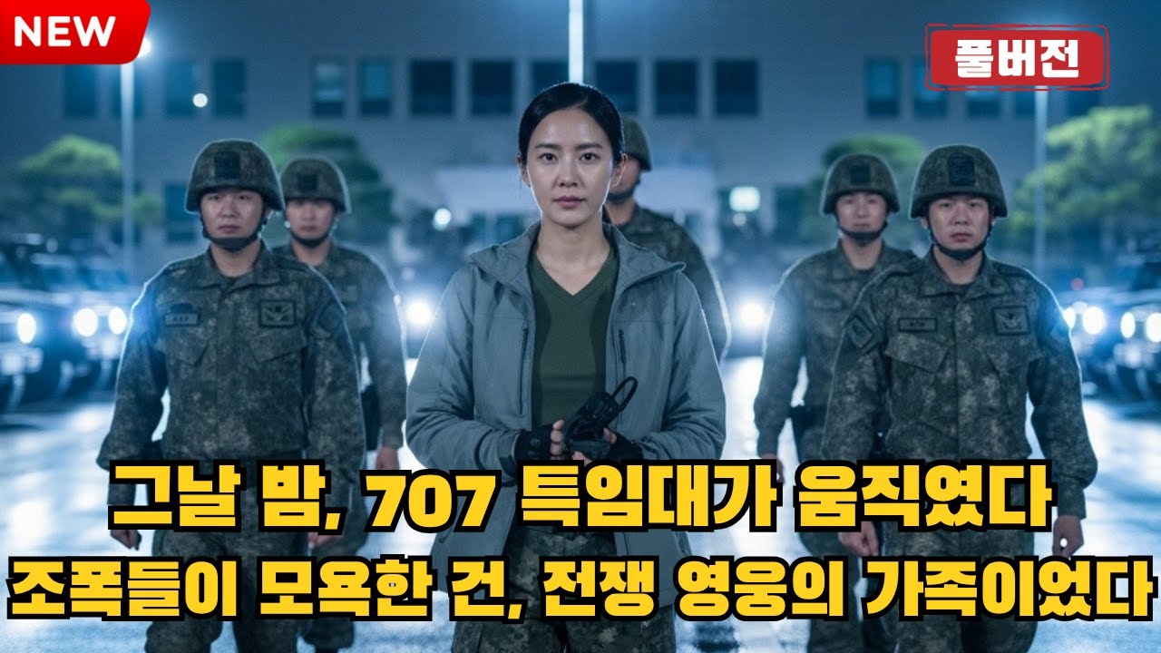 [실화] 조폭들이 전쟁 영웅의 가족을 모욕하자… 그러나 그날 밤, 707 특임대가 움직였다[오디오북] [반전사연] [감동사연]