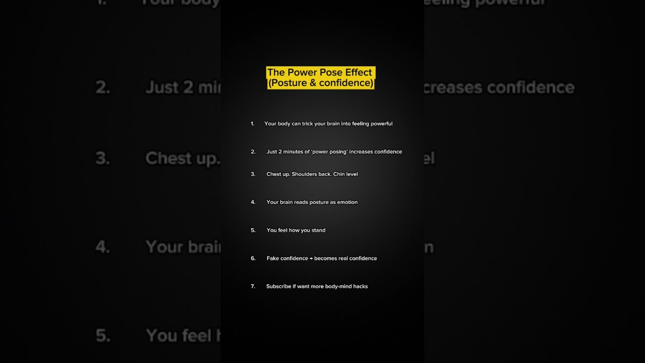 The Power Pose Effect. 