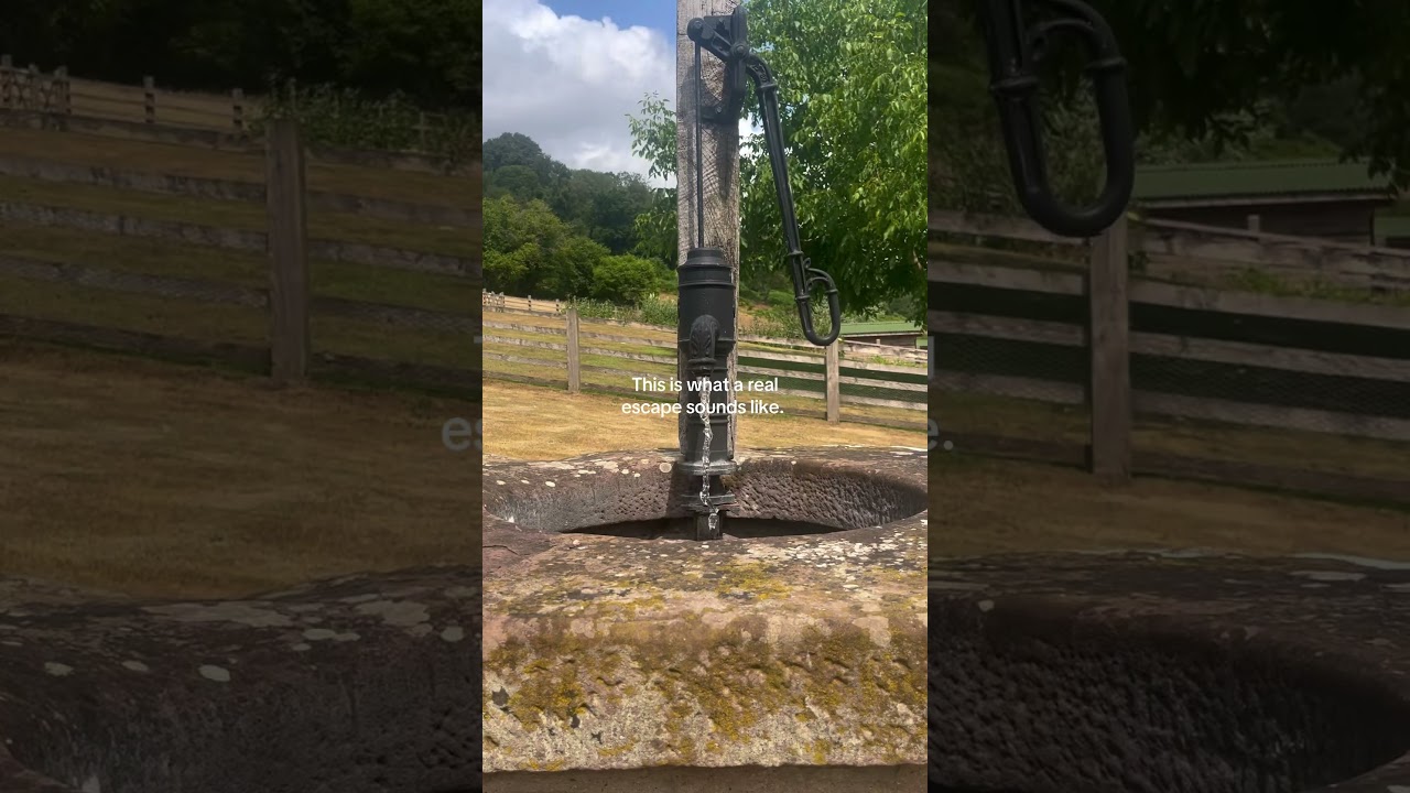 This is what a real escape sounds like.  