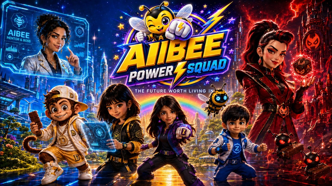 AIBEE POWER SQUAD — The Future Worth Living In, an AI film by AIBEE