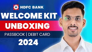 HDFC BANK Welcome Kit Unboxing 2024