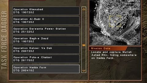 17 Hadda Farm, Delta Force: Task Force Dagger