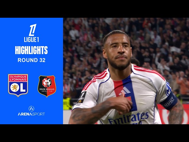 Lyon - Rennes 4:2 | LIGUE 1 (32. kolo) | 03. maj 2026.