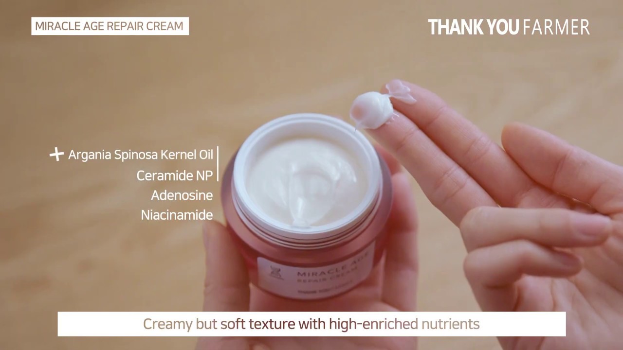 thank you farmer miracle age repair eye cream