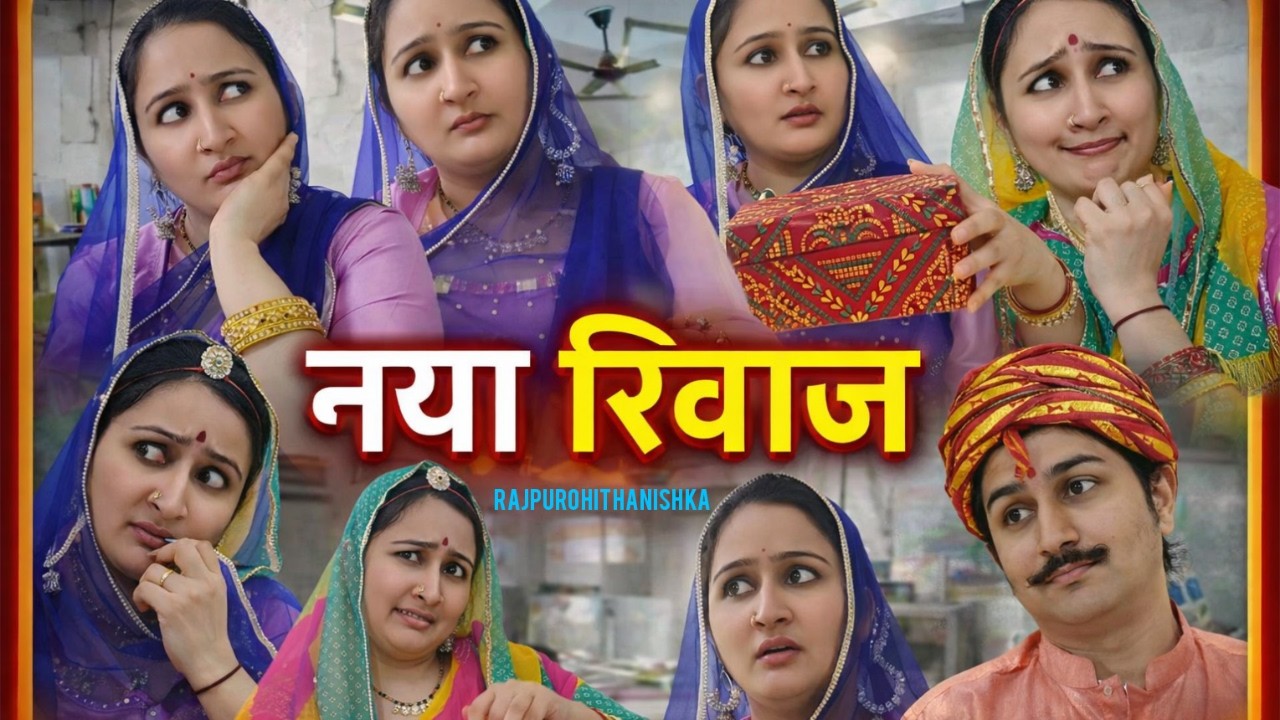 बहु का भाई आया मिलने तो सास ने बनाया एक नया रिवाज//Rajsthani Hariyanvi comedy/Marwadi video/hanishka